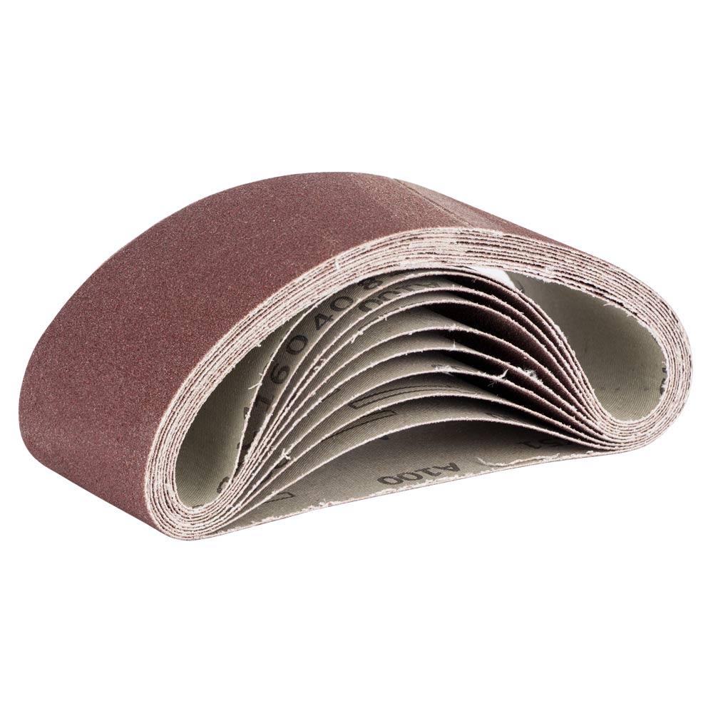 Стрічка шліфувальна Sigma нескінченна 75 х 457 мм P100 (10 шт)