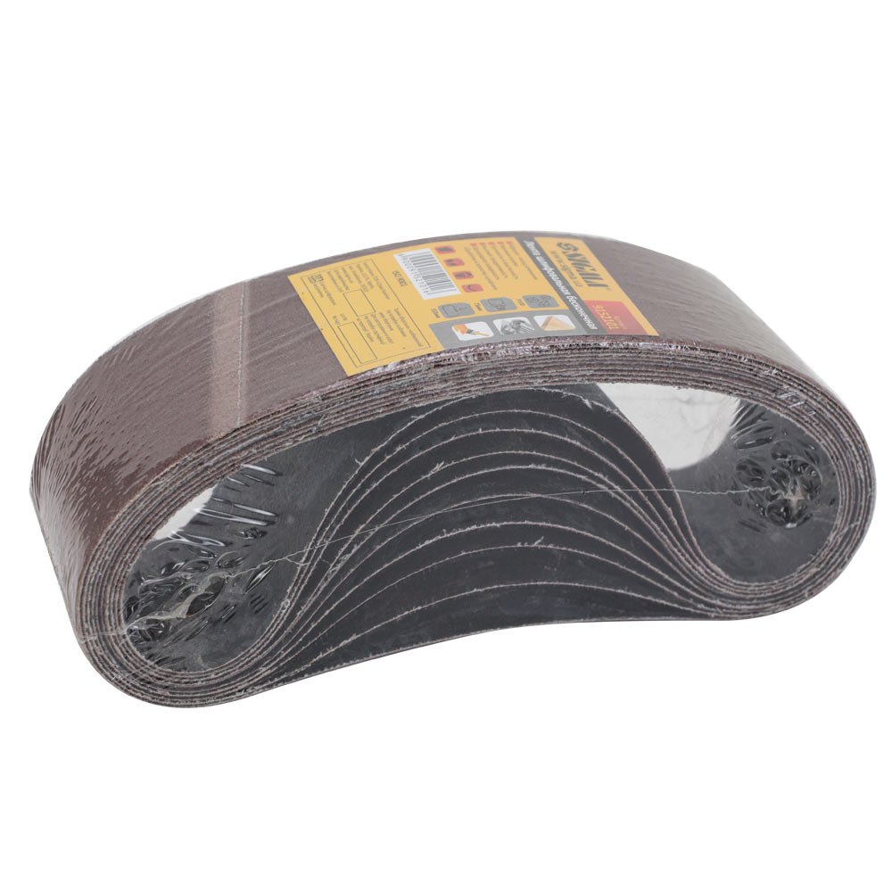 Стрічка шліфувальна Sigma нескінченна 75 x 533 мм P100 (10шт)