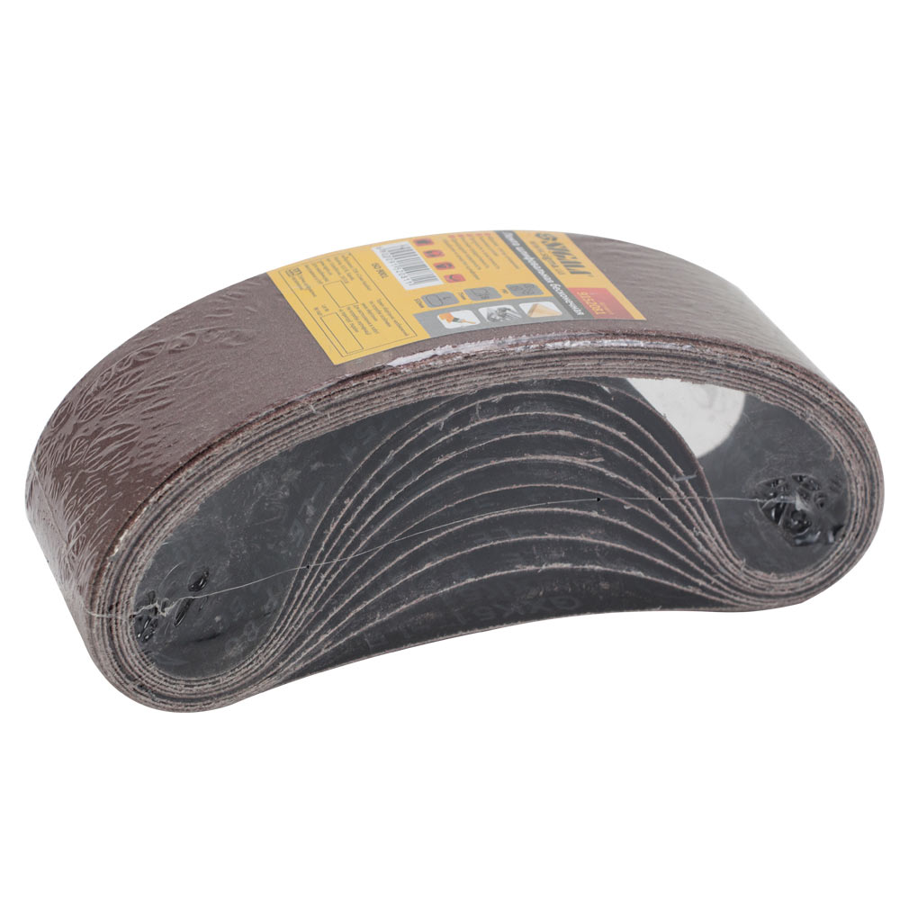 Стрічка шліфувальна Sigma нескінченна 75 x 533 мм P80 (10шт)