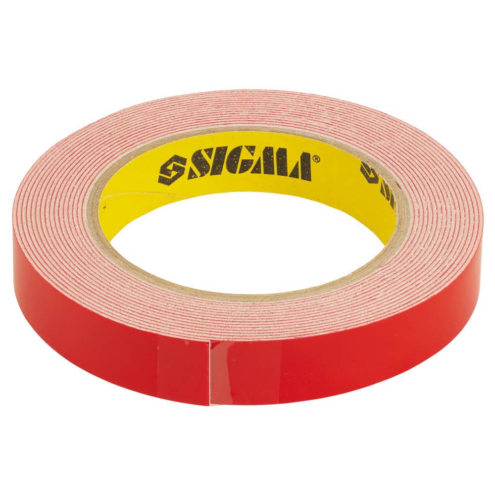 Стрічка Sigma двостороння на спіненій основі 15 мм x 5 м
