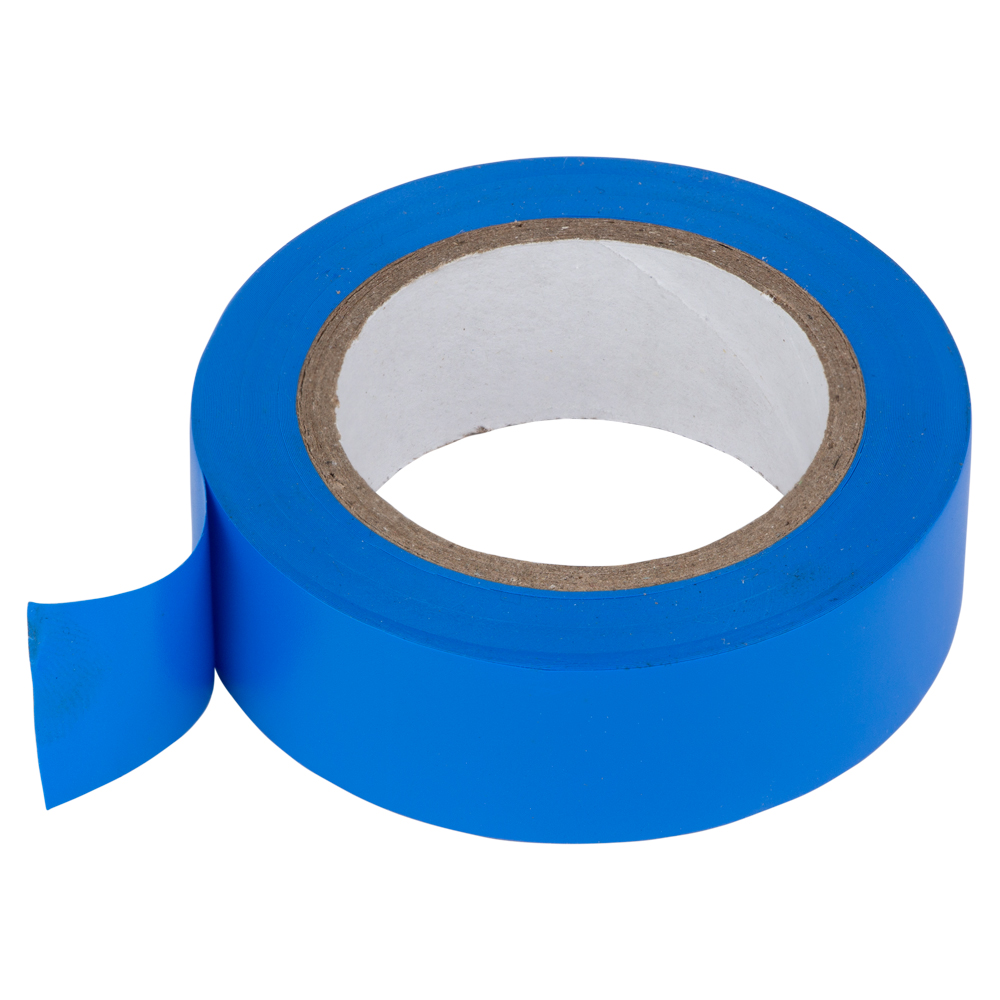 Стрічка Sigma ізоляційна ПВХ синя 0.13 мм x 19 мм x 10 м