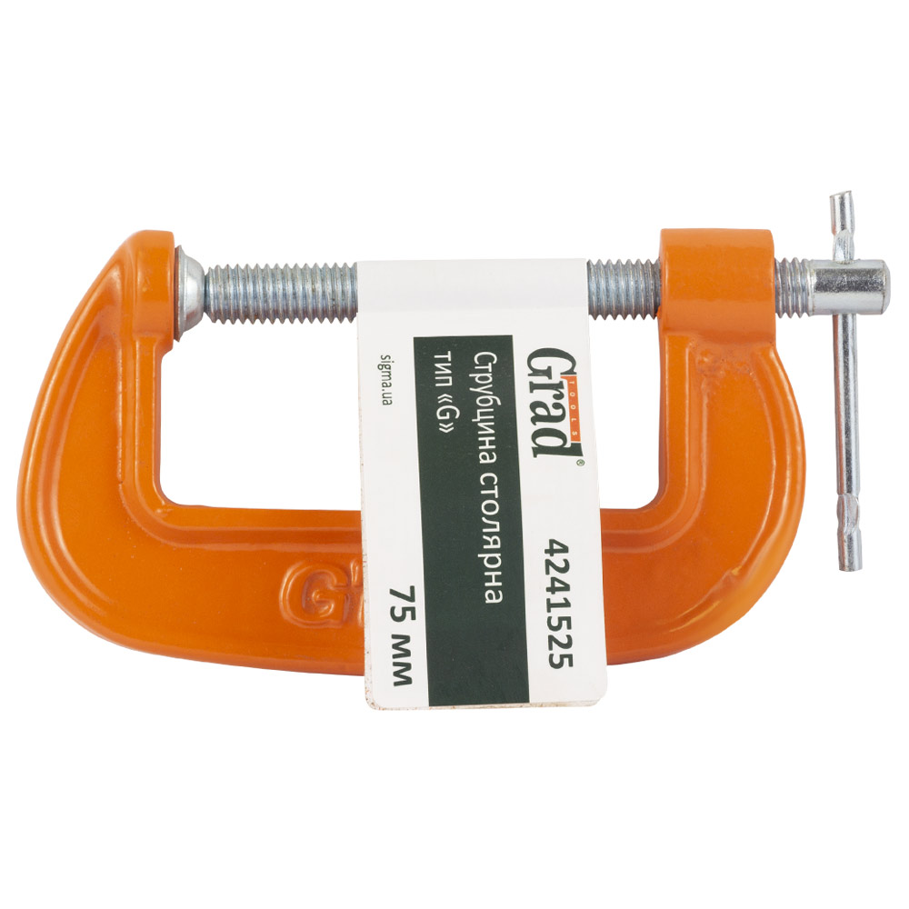 Струбцина столярна Grad тип G 75 мм