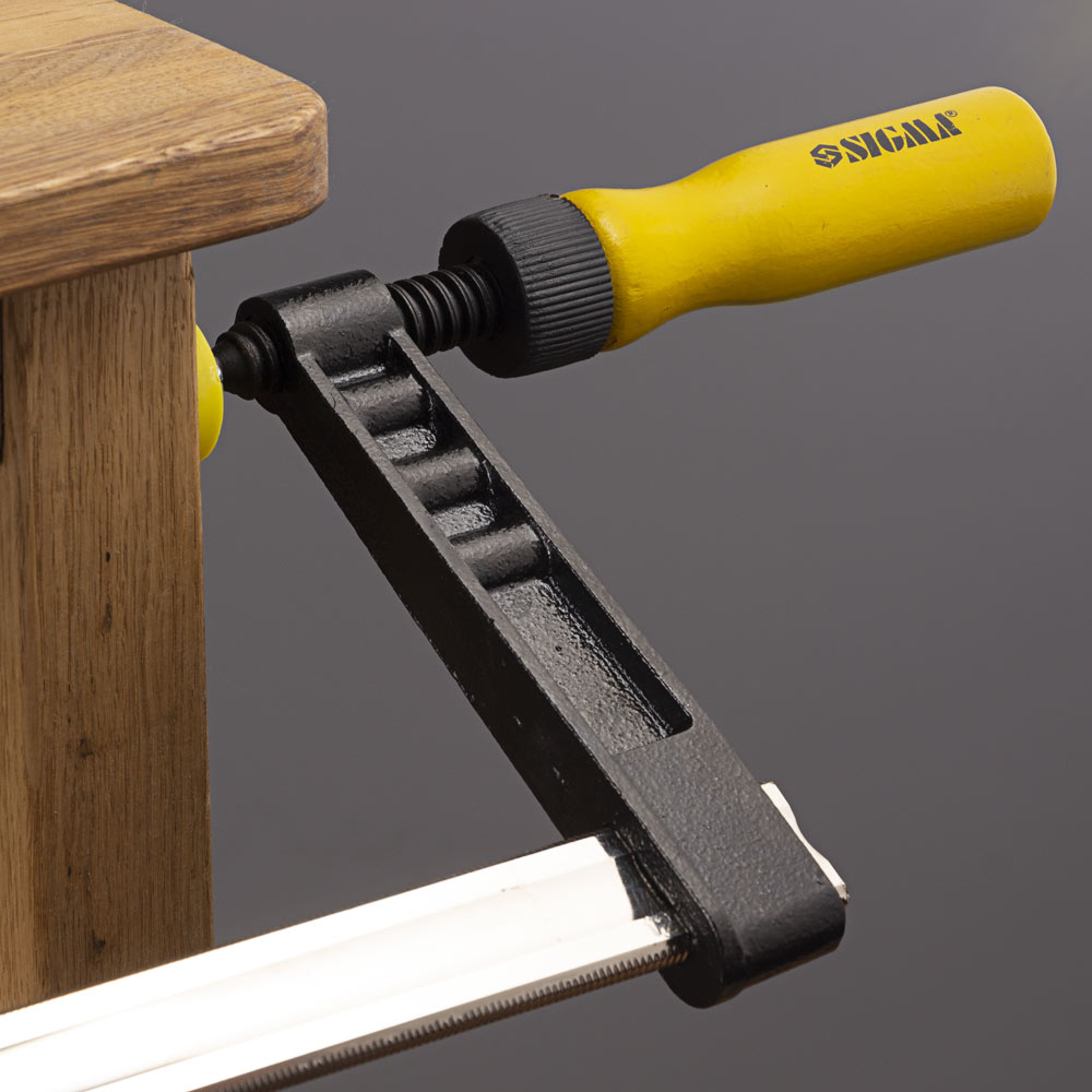 Струбцина столярна Sigma тип F 800 х 120 мм DIN 5117