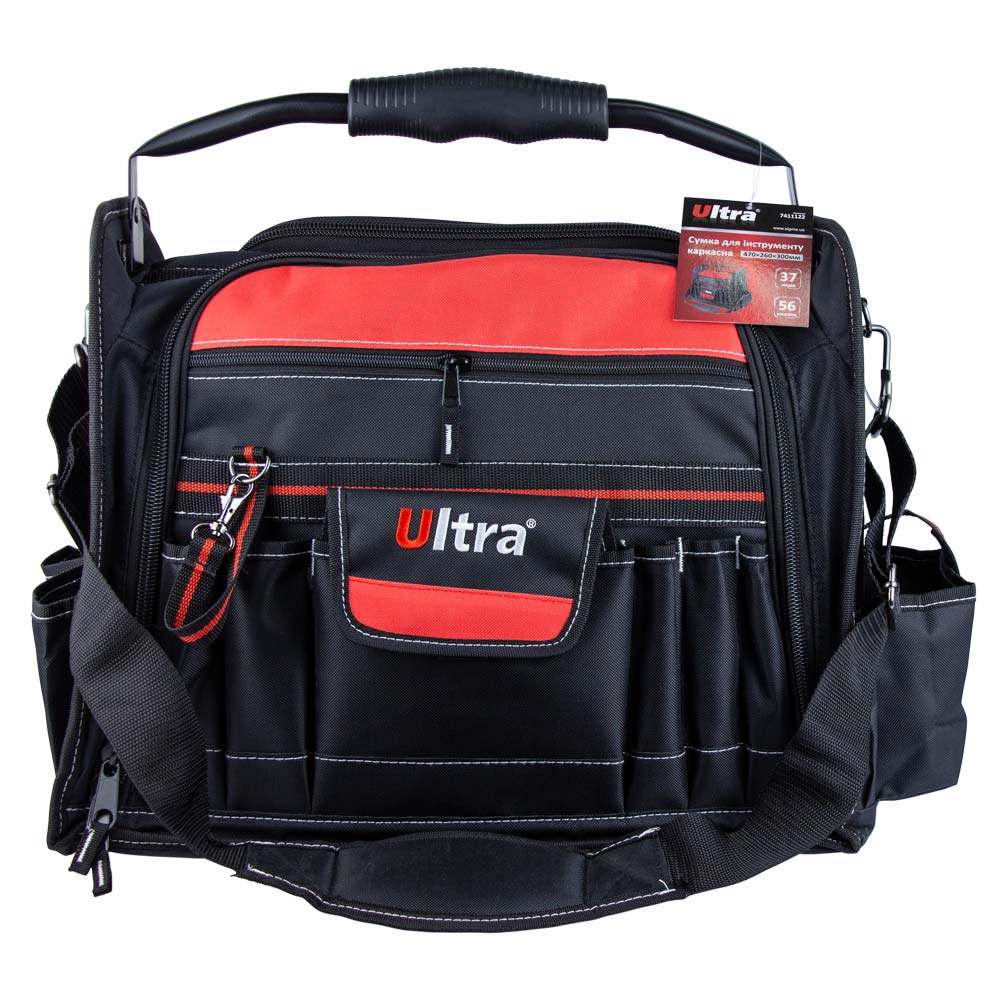 Сумка Ultra для інструменту каркасна 56 кишень 470 x 260 x 300 мм 37 л