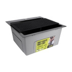 Сушарка на кухонну мийку Lidz Acsis LA04 Black, квадратна основа, для посуду 430 х 216 мм (LDACSLA04BLM49762)