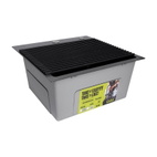 Сушарка на кухонну мийку Lidz Acsis LA06 Black, квадратна основа, для посуду 430 х 300 мм (LDACSLA06BLM49764)