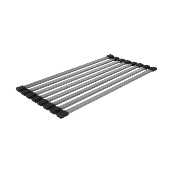 Сушарка на кухонну мийку Lidz Acsis LA12 Black, плоска основа, для посуду 430 х 218 мм (LDACSLA12BLM49766)
