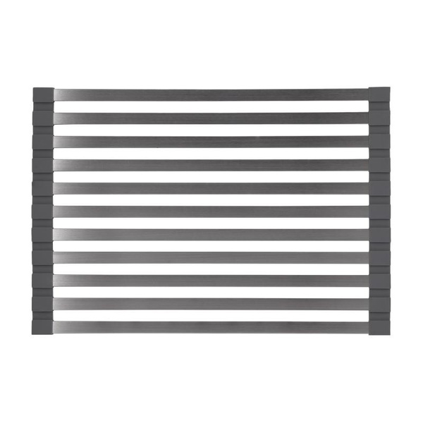 Сушарка на кухонну мийку Lidz Acsis LA13 Gray, плоска основа, для посуду 430 х 300 мм (LDACSLA13GRA49767)