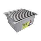 Сушарка на кухонну мийку Lidz Acsis LA13 Gray, плоска основа, для посуду 430 х 300 мм (LDACSLA13GRA49767)