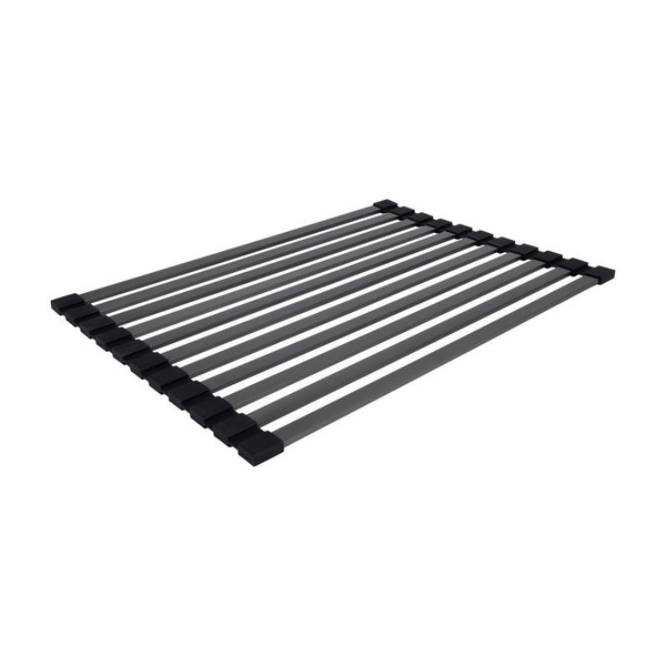 Сушарка на кухонну мийку Lidz Acsis LA14 Black, плоска основа, для посуду 430 х 300 мм (LDACSLA14BLM49768)