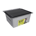 Сушарка на кухонну мийку Lidz Acsis LA14 Black, плоска основа, для посуду 430 х 300 мм (LDACSLA14BLM49768)