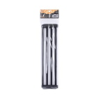 Сушарка на кухонну мийку з присоскою Lidz Acsis LA09 Black, кругла основа, для посуду 440 х 224 мм (LDACSLA09BLM49777)