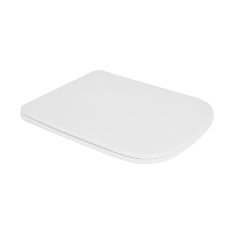Сидіння для унітаза Qtap (Crow 490) з мікроліфтом Slim QT99SC6108W