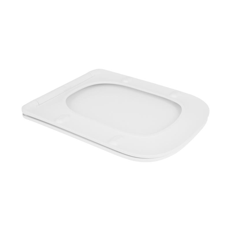 Сидіння для унітаза Qtap (Crow 490) з мікроліфтом Slim QT99SC6108W