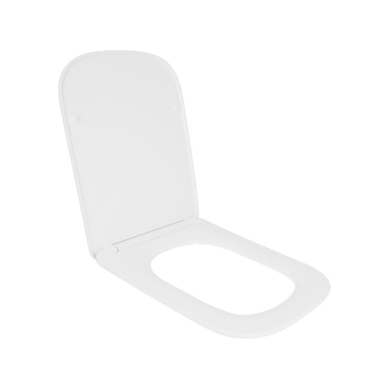 Сидіння для унітаза Qtap (Crow 490) з мікроліфтом Slim QT99SC6108W