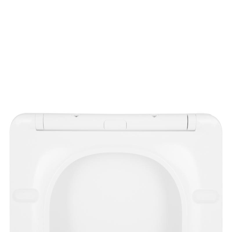 Сидіння для унітаза Qtap (Crow 490) з мікроліфтом Slim QT99SC6108W