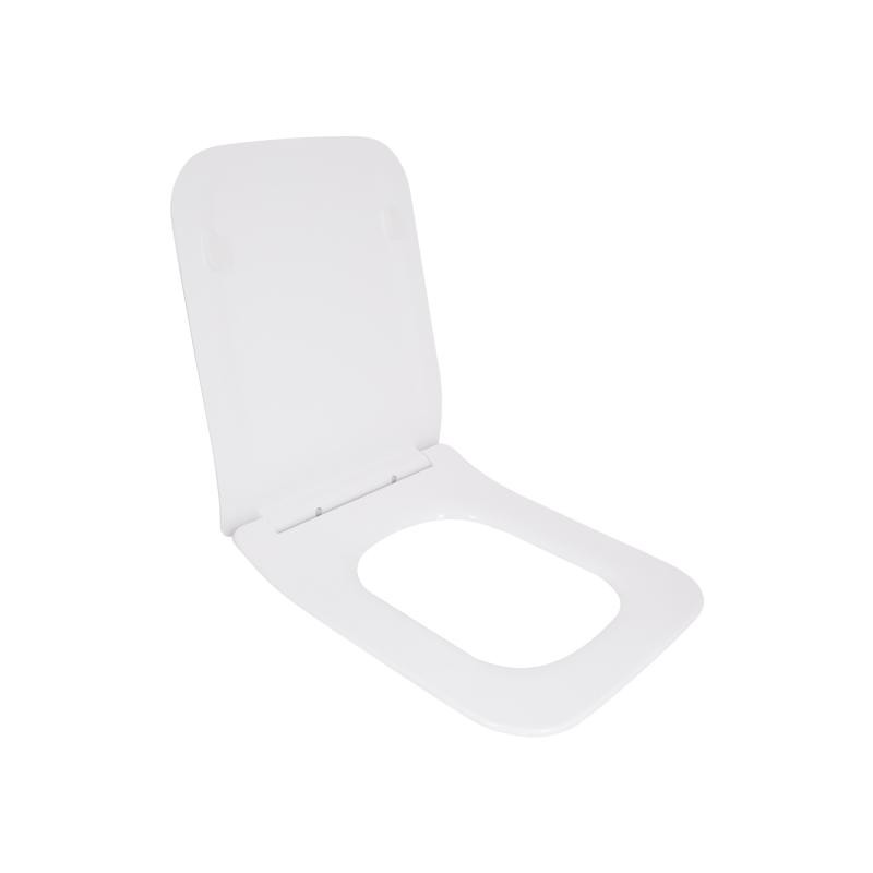 Сидіння для унітаза Qtap (Crow 520, 640) з мікроліфтом Slim (QT0599SC2170W)