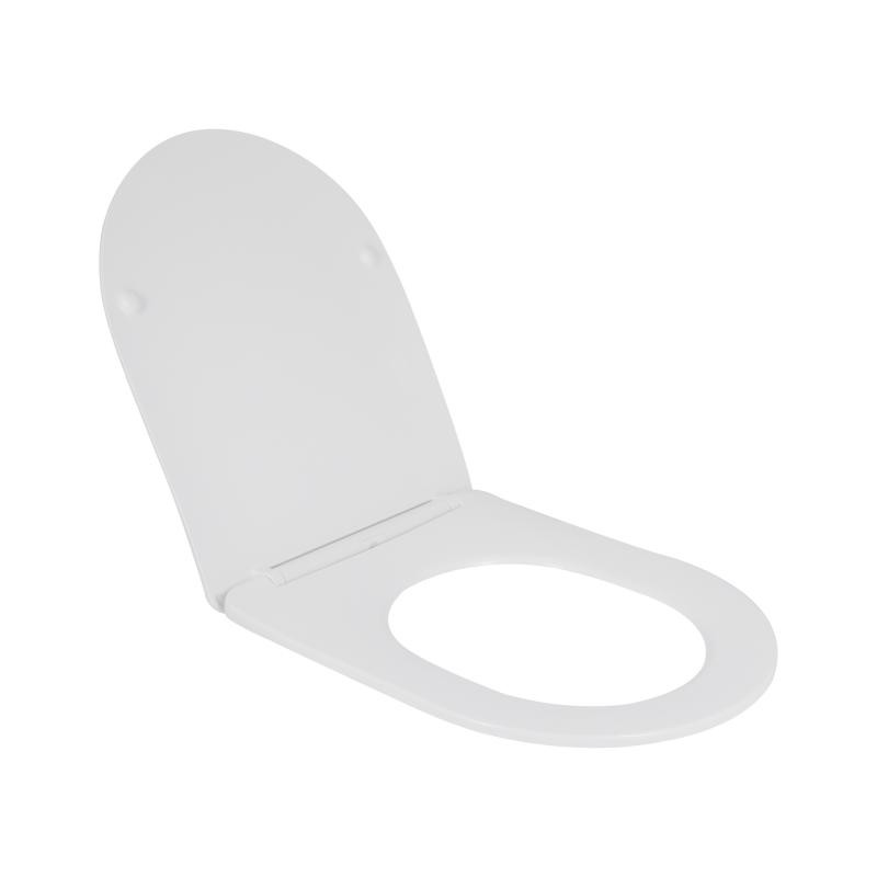 Сидіння для унітаза Qtap (Jay 490, Swan 490) з мікроліфтом Slim QT99SC6106W