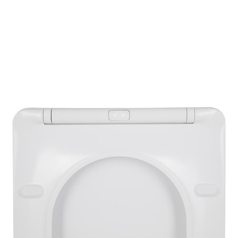 Сидіння для унітаза Qtap (Jay 490, Swan 490) з мікроліфтом Slim QT99SC6106W