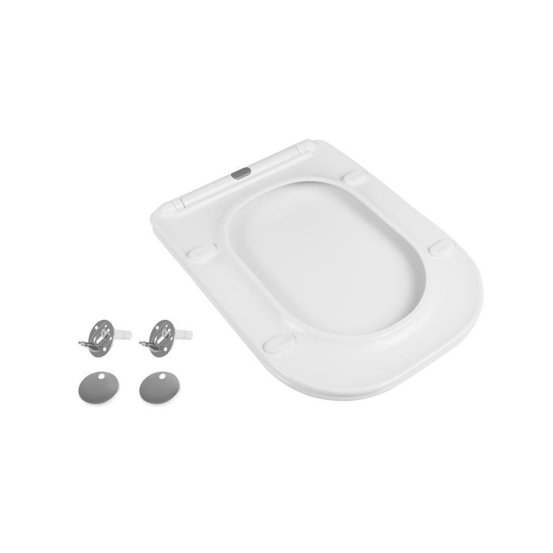 Сиденье для унитаза Qtap Nando с микролифтом Slim (QT12991222AW)
