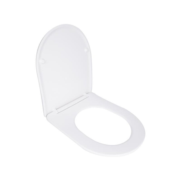 Сиденье для унитаза с микролифтом Qtap (Robin 490, 610, Scorpio 490) Slim (QTSC179W48675)
