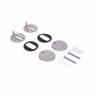 Сиденье для унитаза Qtap Tern 420 х 340 х 35 мм, Matt Black, с микролифтом, Slim Duroplast, Quick Release (QT99HY2322MB)