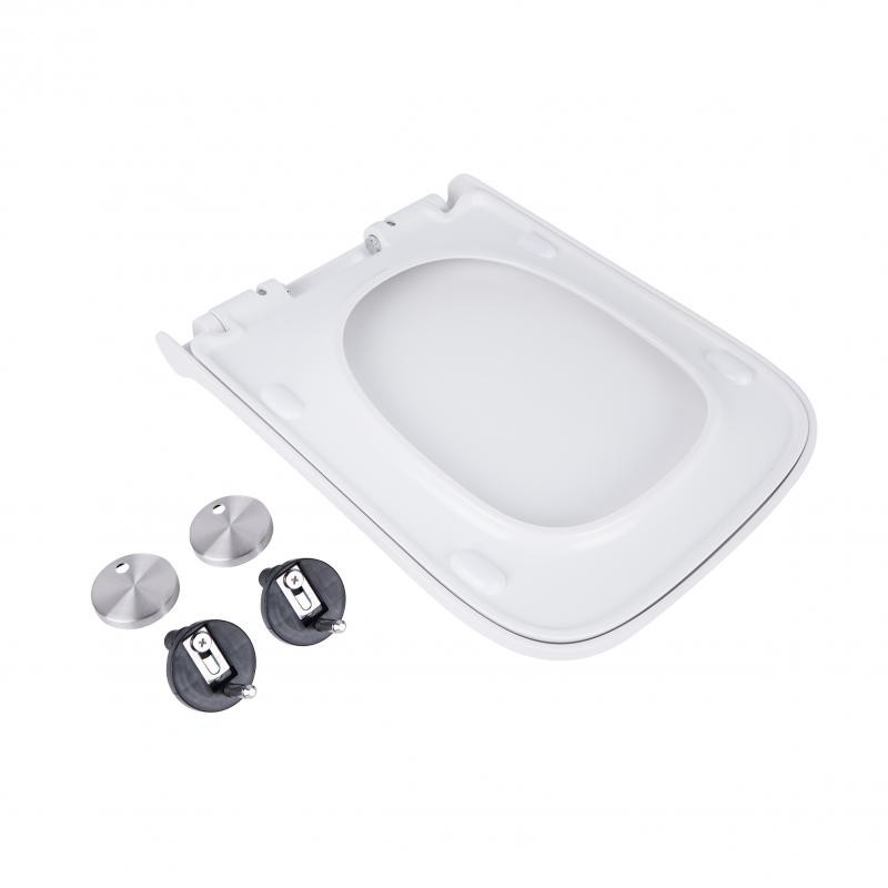 Сидіння для унітаза Qtap (Tern) з мікроліфтом Slim (QT99HY2238W)