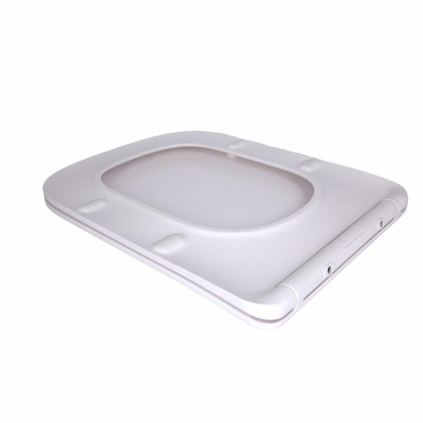 Сидіння для унітаза (Tern 490, 520, 610) 435 x 344 x 50 мм, White, з мікроліфтом, Slim Duroplast, Quick Release Qtap (QTSC179W47353)
