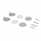 Сидіння для унітаза (Tern 490, 520, 610) 435 x 344 x 50 мм, White, з мікроліфтом, Slim Duroplast, Quick Release Qtap (QTSC179W47353)