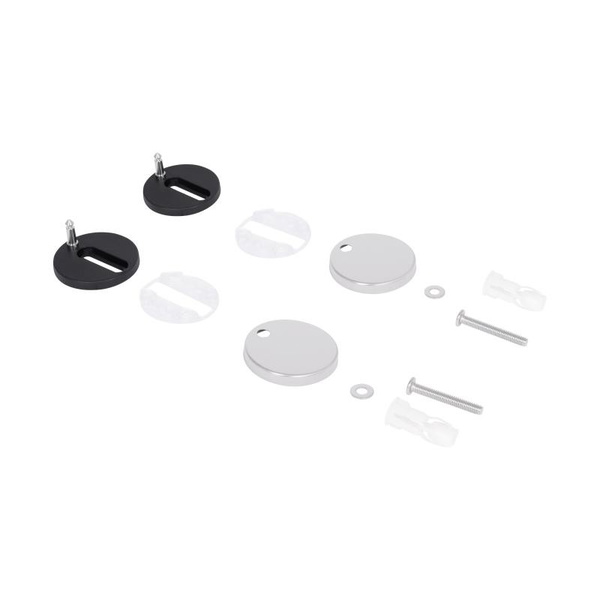 Сиденье для унитаза Qtap (Evia, Arvin, Leo 630) 410 x 330 x 22 мм, White, с микролифтом, Slim Duroplast, Quick Release (QTSC179W49264)