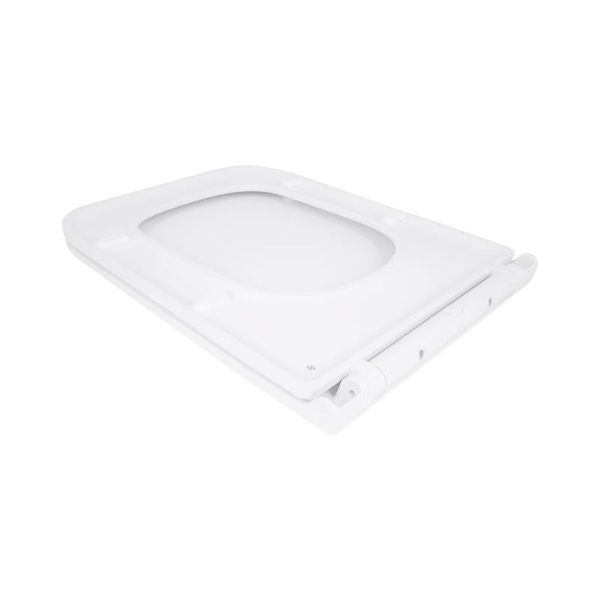 Сиденье для унитаза Qtap (Gemini 520) 448 x 357 x 38,5 мм, White, с микролифтом, Slim Duroplast, Quick Release (QTSC179W49386)