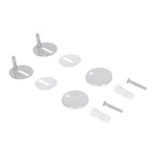 Сидіння для унітаза Qtap (Kolibri) 455 x 360 x 30 мм, White, з мікроліфтом Slim Duroplast, Quick Release (QTST179W49488)