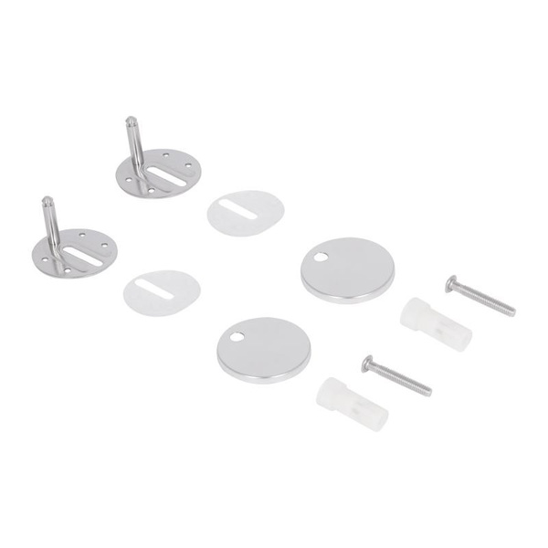 Сидіння для унітаза Qtap (Kolibri) 455 x 360 x 30 мм, White, з мікроліфтом Slim Duroplast, Quick Release (QTST179W49488)