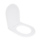 Сиденье для унитаза Qtap (Taurus 490) 422 x 360 x 30 мм, White, с микролифтом, Slim Duroplast, Quick Release (QTSC179W49383)