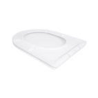 Сиденье для унитаза Qtap (Taurus 490) 422 x 360 x 30 мм, White, с микролифтом, Slim Duroplast, Quick Release (QTSC179W49383)