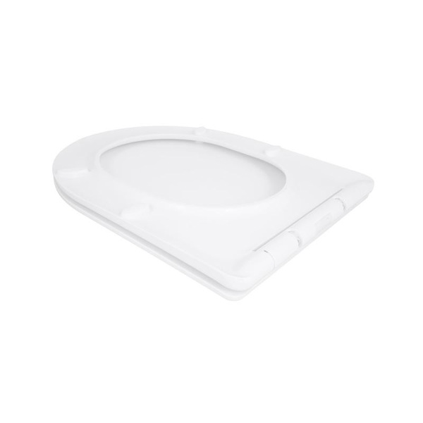 Сиденье для унитаза Qtap (Taurus 490) 422 x 360 x 30 мм, White, с микролифтом, Slim Duroplast, Quick Release (QTSC179W49383)