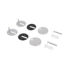 Сиденье для унитаза Qtap (Taurus 490) 422 x 360 x 30 мм, White, с микролифтом, Slim Duroplast, Quick Release (QTSC179W49383)