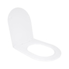 Сиденье для унитаза Qtap (Taurus 520) 455 x 365 x 38 мм, White, с микролифтом, Slim Duroplast, Quick Release (QTSC179W49384)