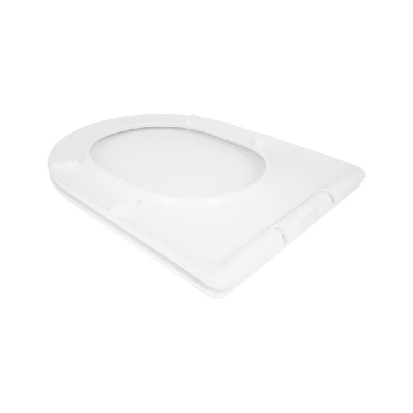 Сиденье для унитаза Qtap (Taurus 520) 455 x 365 x 38 мм, White, с микролифтом, Slim Duroplast, Quick Release (QTSC179W49384)