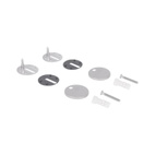 Сиденье для унитаза Qtap (Taurus 520) 455 x 365 x 38 мм, White, с микролифтом, Slim Duroplast, Quick Release (QTSC179W49384)