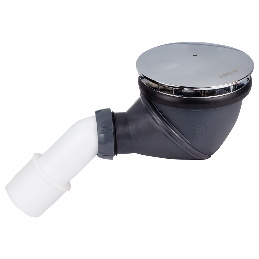 Сифон для душового піддону Wirquin James Ø90 мм з адаптером Ø40/50 мм