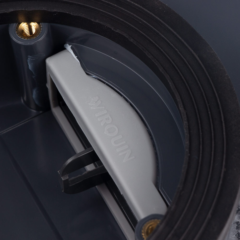 Сифон для душового піддону Wirquin Slim Ø90 мм із мембраною Ø40/43 мм