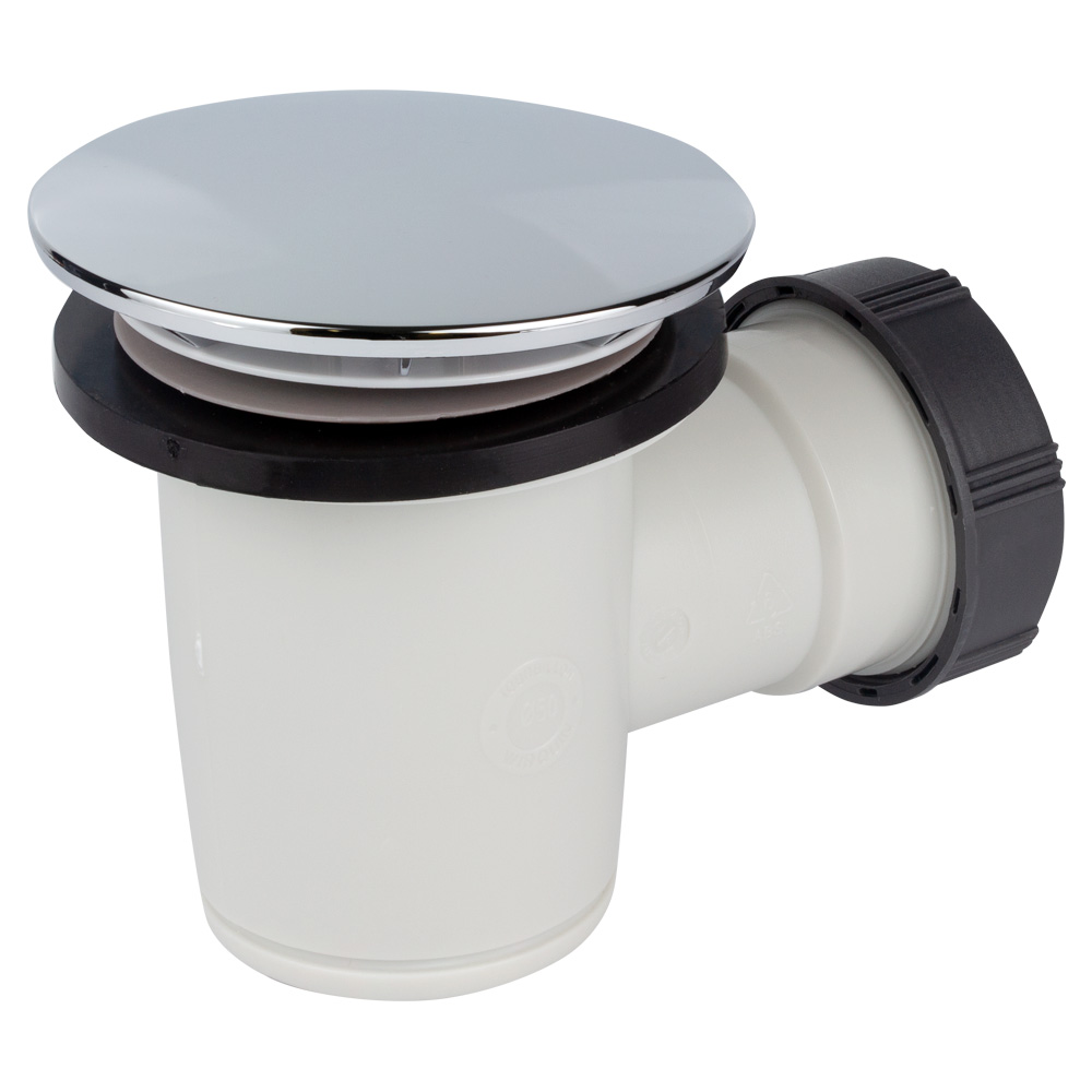 Сифон для душового піддону Wirquin Tourbillon Ø50 мм з адаптером Ø40/50 мм