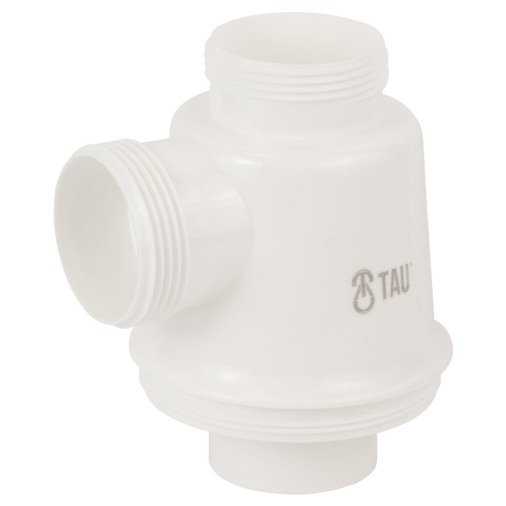 Сифон для кухонної мийки Tau без випуску з гнучким відведенням Ø40/50 мм