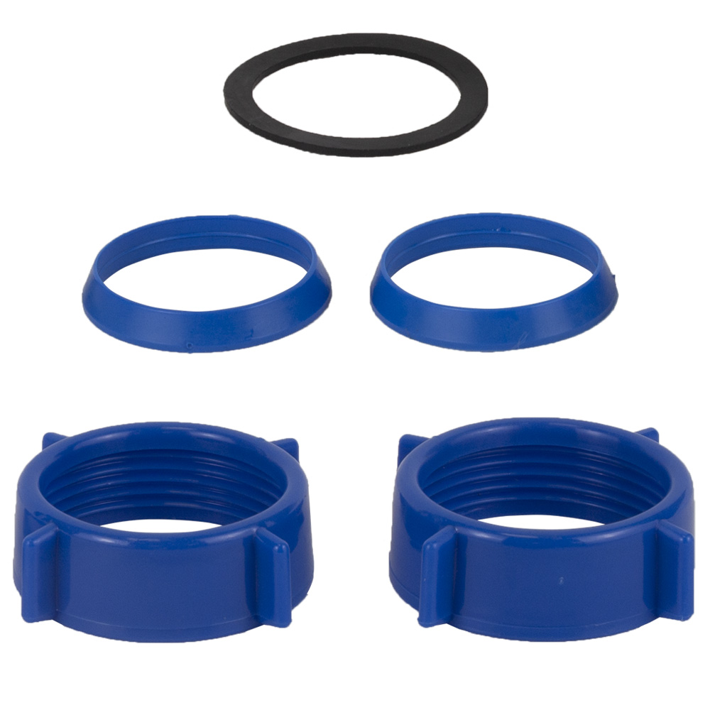 Сифон для кухонної мийки Tau з нержавіючим випуском 3½" виведенням під пральну машину круглим переливом і гнучким відведенням Ø40/50 мм