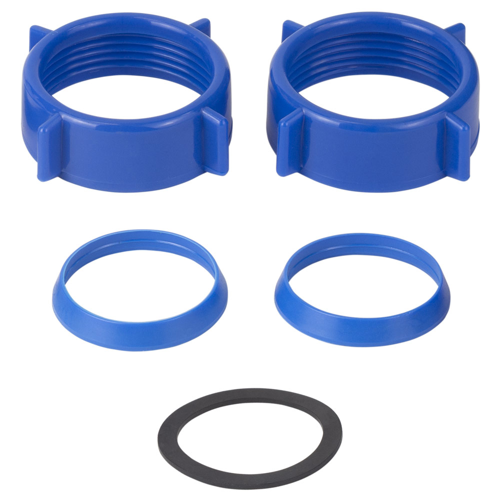 Сифон для кухонної мийки Tau з пластиковим випуском 3½" виведенням під пральну машину квадратним переливом і гнучким відведенням Ø40/50 мм (Білий)