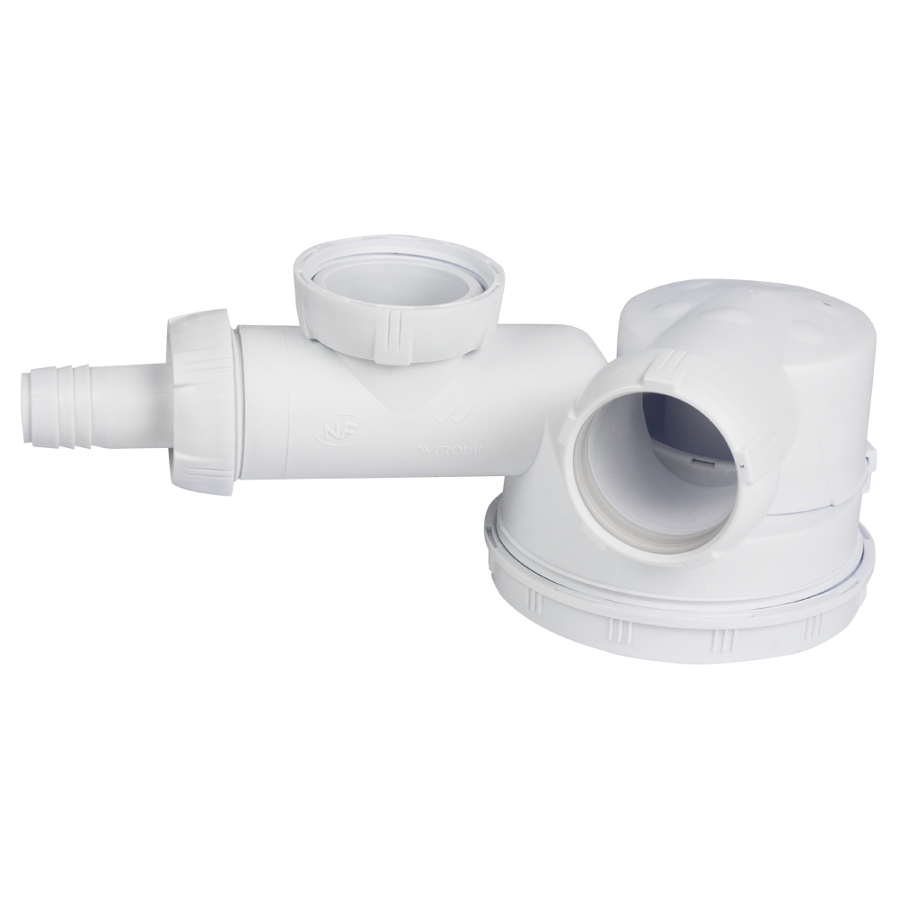 Сифон для кухонної мийки Wirquin Espace 1½"×Ø40 мм