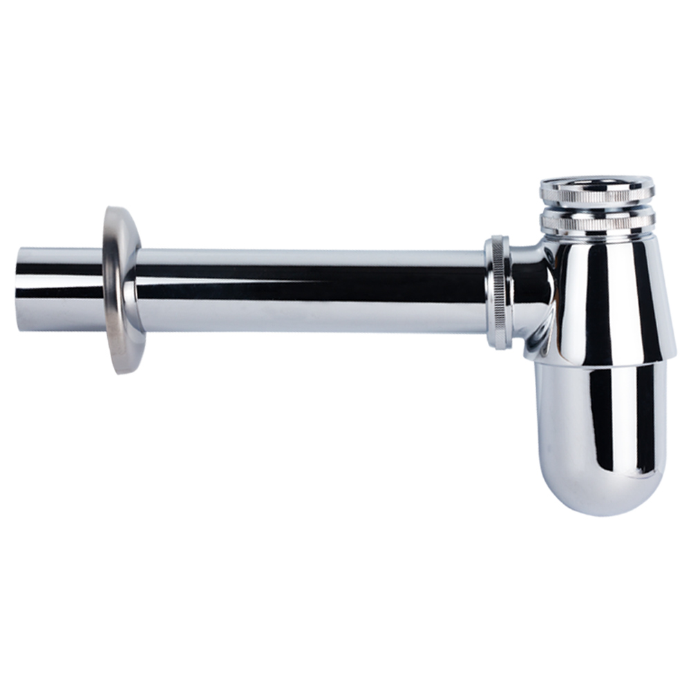 Сифон для раковини Wirquin латунний 1¼"×Ø32 мм