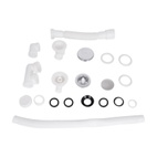 Сифон для ванны Lidz (WHI) 60 03 V002 02 с ревизией (выход 50 мм)