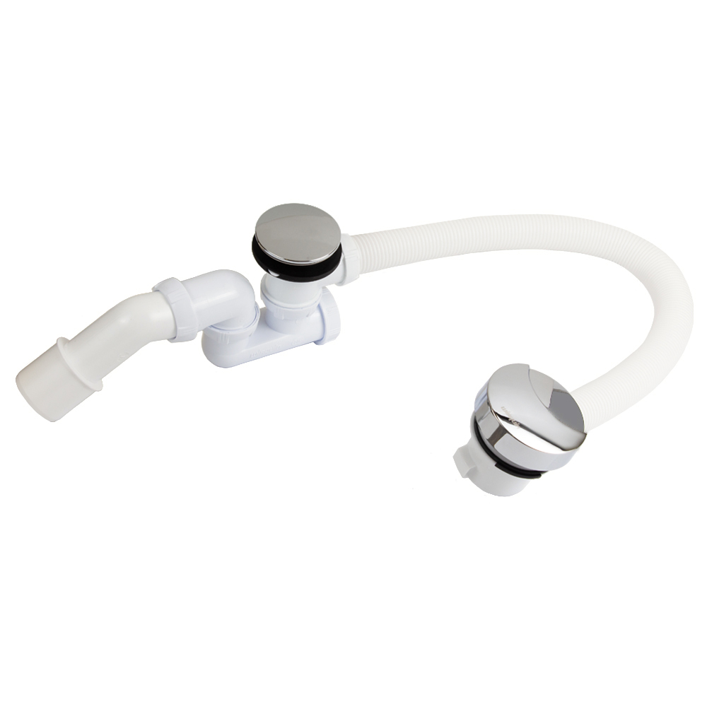 Сифон для ванни Wirquin автомат 700 мм з адаптером Ø40/50 мм